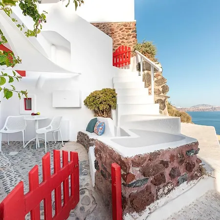 White Cave By Caldera Oia