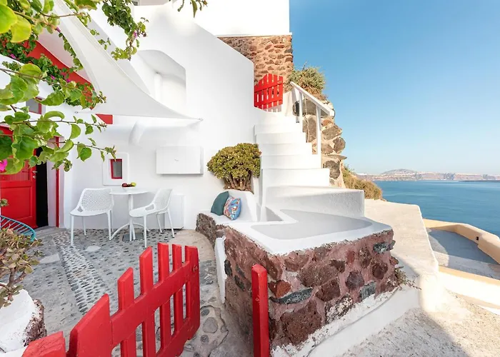 White Cave By Caldera Oia (Santorini)